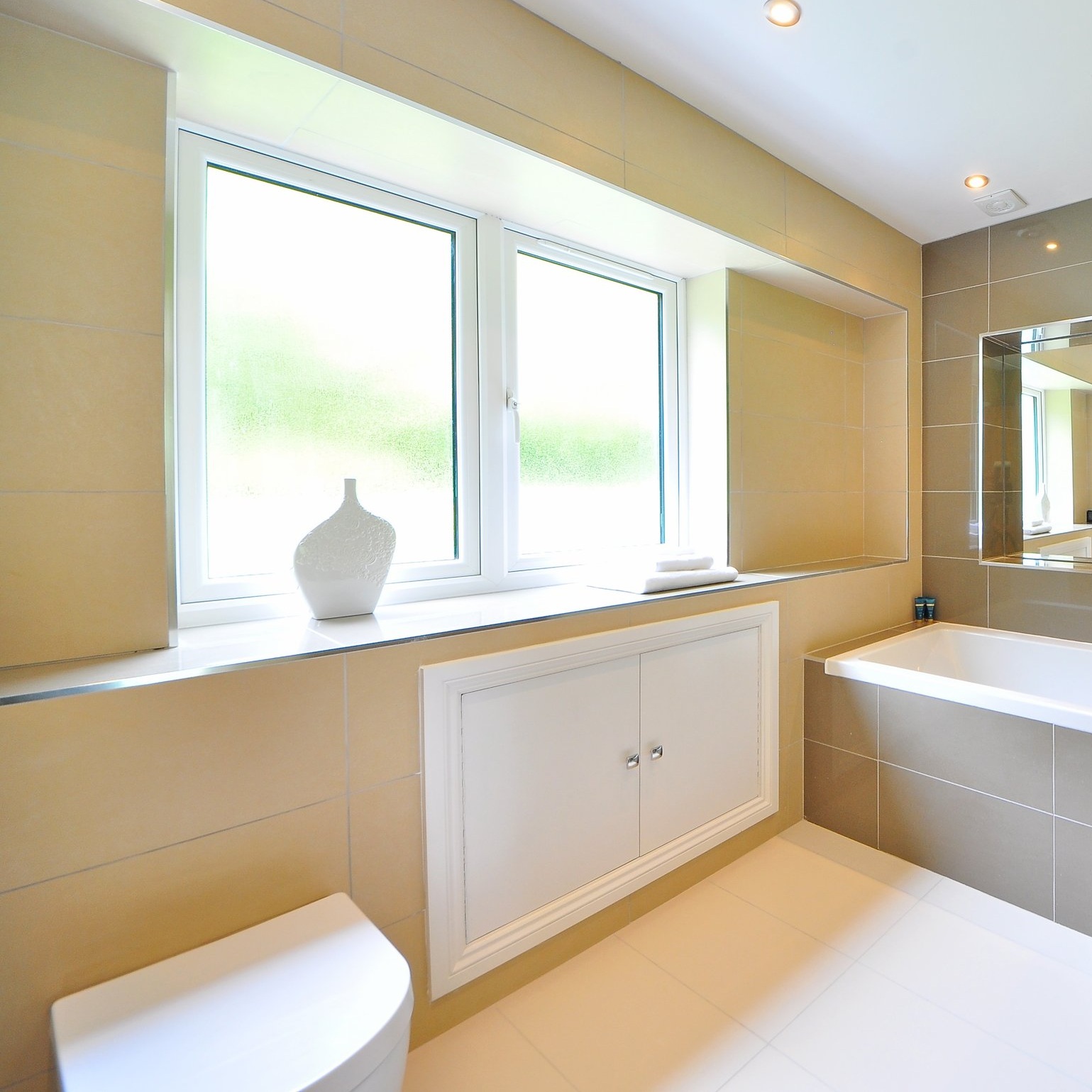 Cabinets can have a variety of functions and are sometimes created in unexpected places.